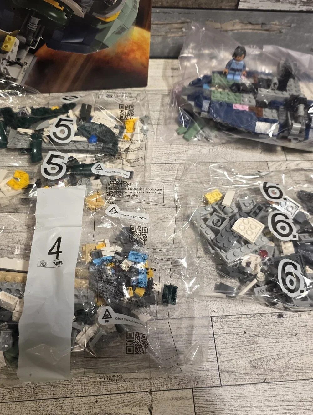 Lego Star Wars Jango Fett's Starfighter - Green, Blue, White